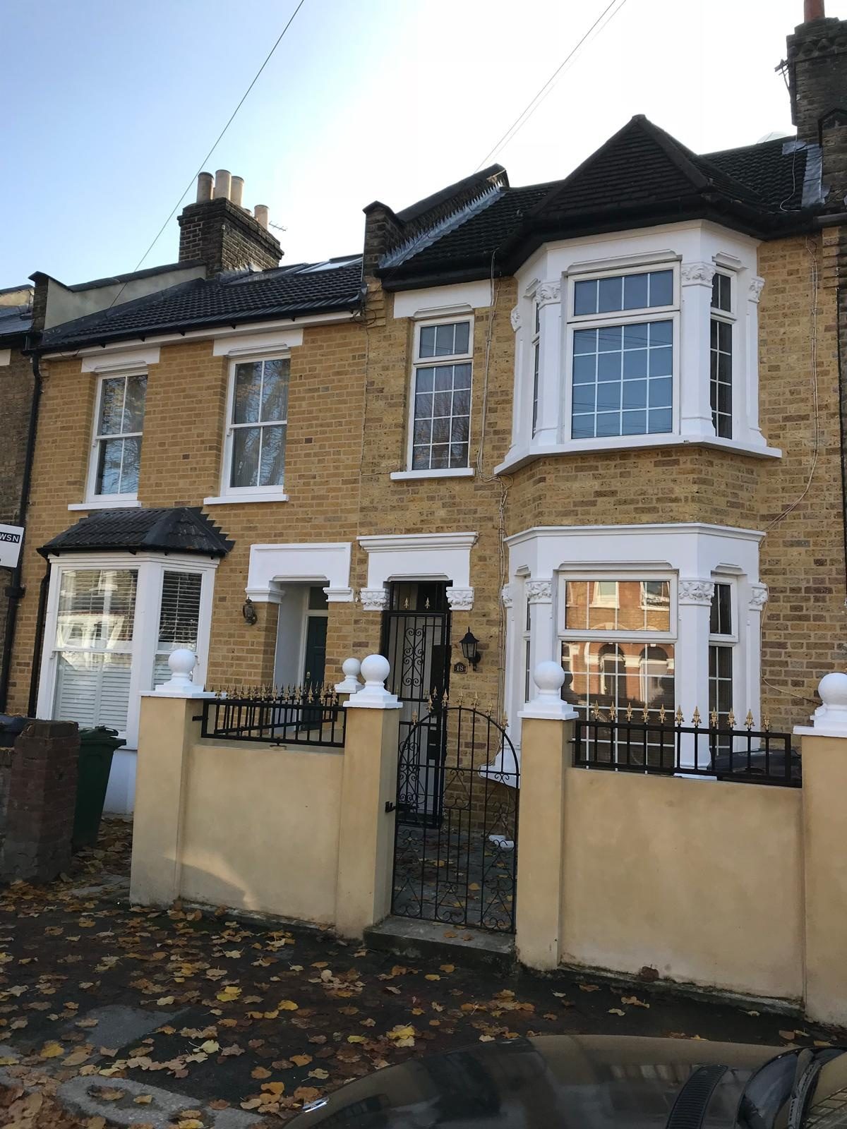 Hydraulic lime repointing on a period brick property in London and Kent: project 35