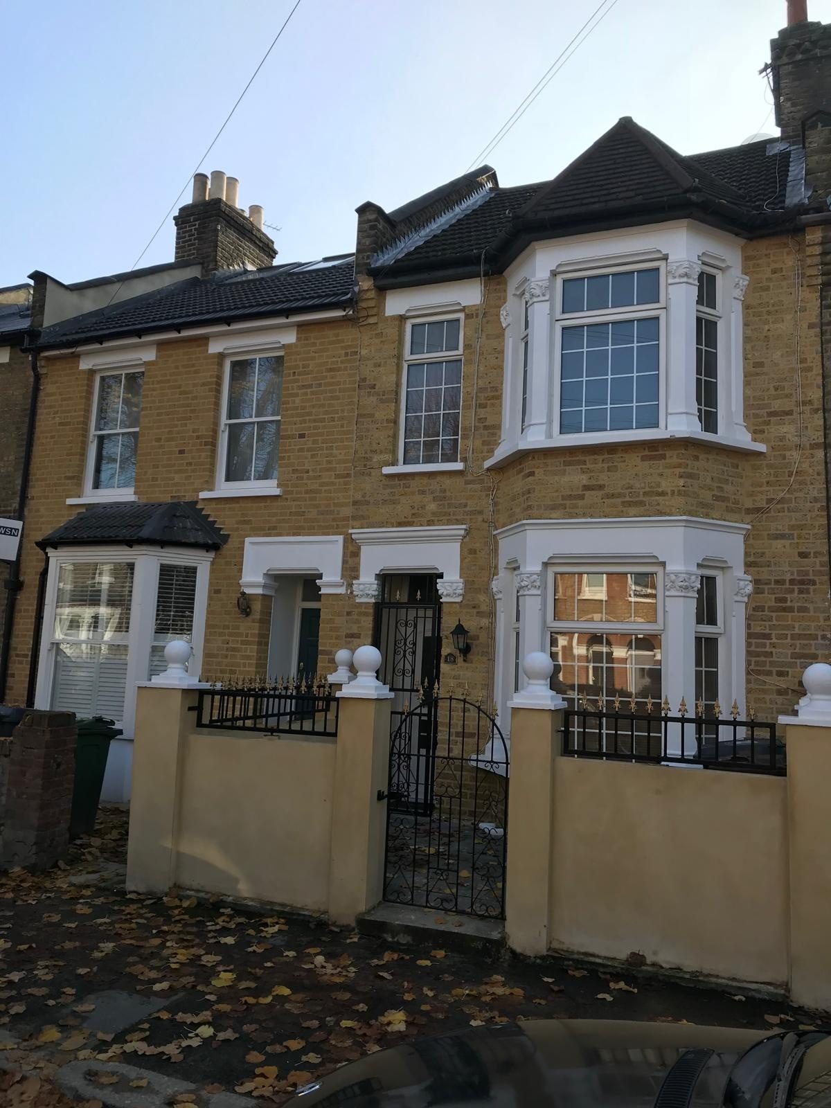 Hydraulic lime repointing on a period brick property in London and Kent: project 05
