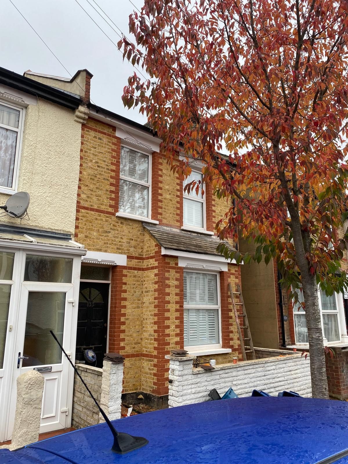 Hydraulic lime repointing on a period brick property in London and Kent: project 34